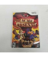 Looney Tunes: Acme Arsenal (Nintendo Wii, 2007), Complete Case &amp; Manual  - £7.74 GBP
