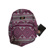 Dickies Mini Backpack Purple Gray Southwest Geometric Snowflake Print  NWT - £19.47 GBP