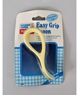 Vintage Playskool Spoon Tommee Tippee Easy Grip Baby NOS Yellow Sealed  - $19.75