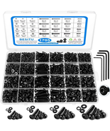 1705 Pcs Machine Screw Assortment Kit, M2 M3 M4 M5 Metric Bolts and Nuts... - $37.25