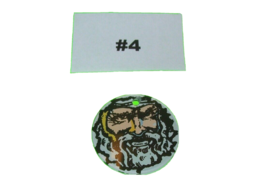 Pinball Magic Promo Plastic Keychain Original Vintage Game Bearded Man 1... - £9.74 GBP