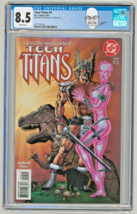 George Perez Pedigree Copy CGC 8.5 Teen Titans 9 Pérez &amp; Dan Jurgens Art... - £78.20 GBP