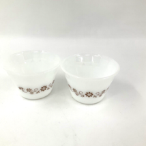 Vitrocrisa DYNAWARE Milk Glass Set of 2 Custard Cups/Ramekins (loc-big) ... - £11.83 GBP