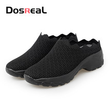 Dosreal Women Platform Flats Shoes Summer Fashion Half Shoes For Females Outside - £25.60 GBP