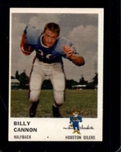 1961 FLEER #171 BILLY CANNON EXMT OILERS *X105656 - £16.95 GBP