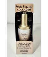 Merle Roberts Collagen Instant Lift Face Serum Lines Wrinkles and Puffin... - $9.98