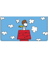 Snoopy Leather Checkbook Cover - £18.49 GBP