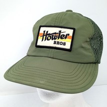 Howler Brothers Mesh Patch Logo Green Adjustable Hat Cap - $31.49 CAD