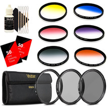 Vivitar 67mm Rotating Graduated 6pc Filter with Top Accessory Bundle - £55.83 GBP