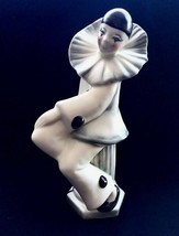 Goldscheider Austria Art Deco Matte Glazed Harlequin Small Sculpture c.1... - $160.00