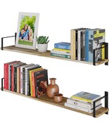 Floating Bookshelf Set Of 2, 36&quot;X6&quot; Long Wall Shelves For A Living Room, - $60.96