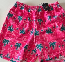 Stay Cool  Pink Palm Tree Shorts  Size Medium - $19.80
