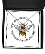 Inspirational Necklace Bee Something Love-MC-NL  - £60.63 GBP