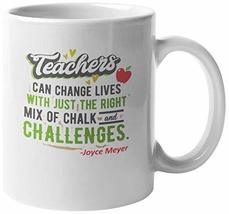 Make Your Mark Design Teachers Mix of Chalk and Challenges Ceramic Coffee &amp; Tea  - £15.47 GBP+