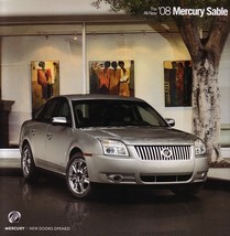 2008 Mercury SABLE sales brochure catalog US 08 Premier - £6.37 GBP