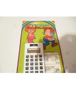 OLDER TOY -TRICKY SQUIRTING CALCULATOR- MINT   STILL SEALED H25 - $4.55