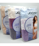 Jockey Elance 3 Packs 3 ct Women&#39;s Underwear -9 Prs Total  French Cut SZ... - $46.71