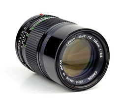 Canon FD 135mm f/3.5N Prime Telephoto Lens 4 AE-1 Program A-1 FTb T90 T70 NiCE! - £62.60 GBP