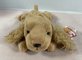 Ty Beanie Baby &quot;Spunky&quot; The Cocker Spaniel 1997 Retired. - $27.84