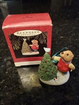 Hallmark Keepsake Ornament Eager for Christmas Beaver Tender Touches 1994 QX5336 - £7.58 GBP