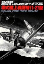 Famous Airplanes of The World No.55 Type Zero Carrier 11-21 Military Book - $69.74