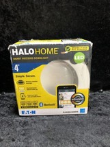 Eaton Halo Home RL4069BLE40AWH Smart Bluetooth, 4" LED Recessed Light NEW - $3.95