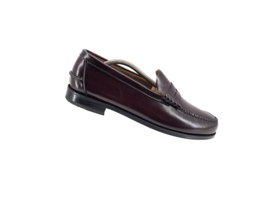 FLORSHEIM FLS Mens  Burgundy Brown Classic Beefroll Penny Loafers Sz 11 EEE - $45.95