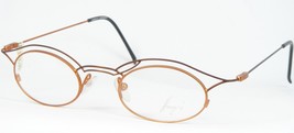 Vintage Harry&#39;s 085 20 Feuer Orange Brille Rahmen 44-20-140mm Deutschland - $65.84