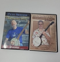 Pete Seeger: How to Play 5-String Banjo DVD Music Instruction + Clawhammer Lot 2 - £25.27 GBP
