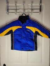 Oshkosh Blue And Gold Puffer Jacket 24 months - £13.23 GBP