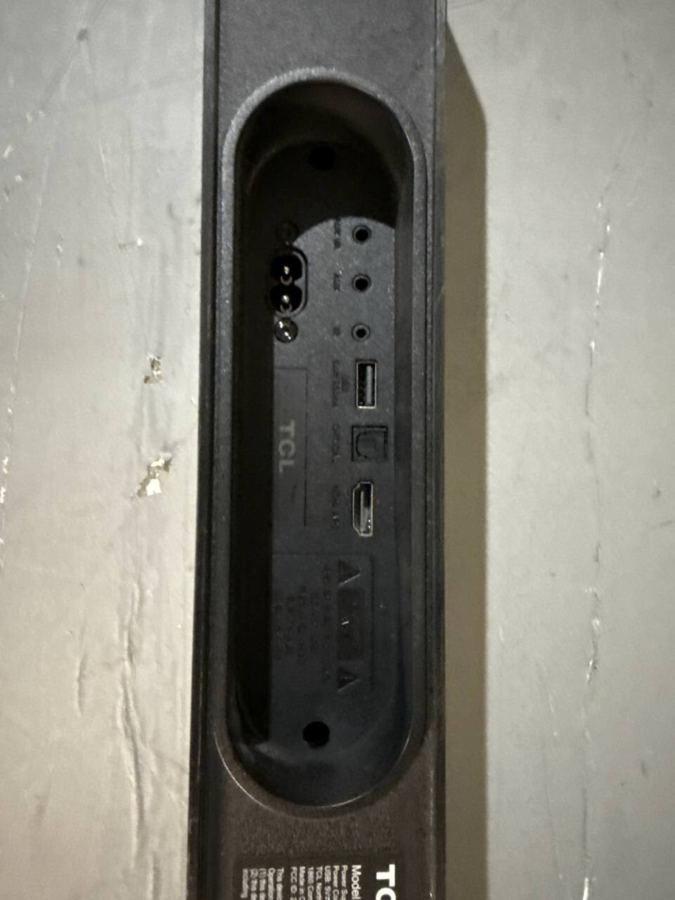 TCL S4310 Soundbar 3.1 Channel Built in Subwoofer Bluetooth Dolby Audio DTS 50W Item image 8