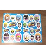 Mighty Beanz 2017 Moose Toys Enterprises Collector Sticker Sheet NOS Y2K - $257.18 MXN