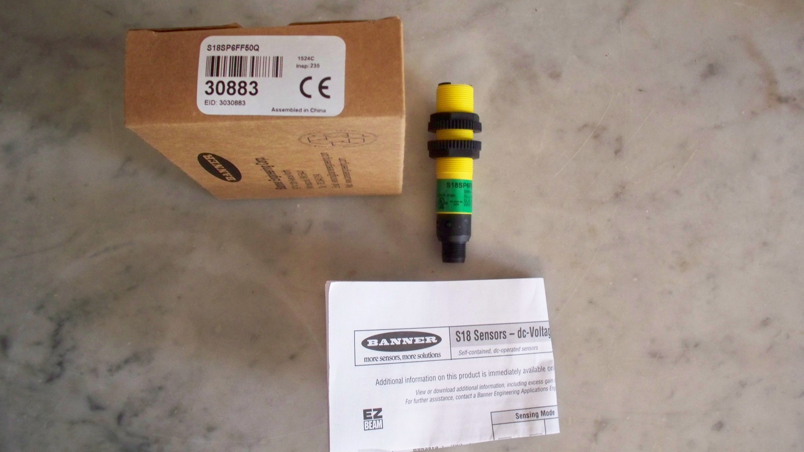 Banner Engineering S18SP6FF50Q    - $80.00