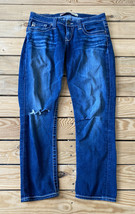 Big Star Women’s Distressed Remy Low rise fit Jeans Size 27 Medium Blue Wash J4 - £16.02 GBP