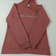 Columbia XL9550 Women's XS Peach Cotton Drawstring Hoodie Pullover Sweatshirt image 14