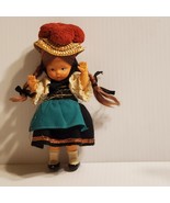 Vintage wind up doll in Greek traditional outfit. 7&quot; tall.   - $34.19 CAD