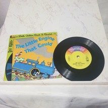 The Little Engine that Could Little Golden Book Vinyl Record Storybook 1976 - £5.47 GBP