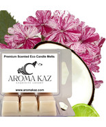 Coconut Lime Verbena Scented Candle Melts X Strong 80hr Clam Packs - $25.99 CAD+