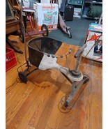 Taylor Tot Antique Baby Stroller Wood Beads Push Handle - $1,413.36 MXN
