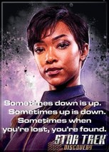 Star Trek Discovery Michael When You&#39;re Lost, You&#39;re Found Fridge Magnet UNUSED - £3.23 GBP