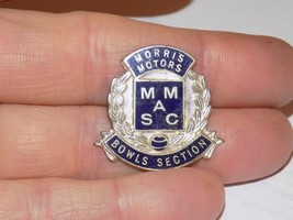 Vintage Morris Motors MMASC Bowles Section Embossed Pin - $369.07 MXN