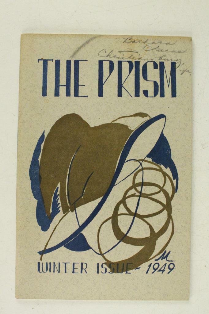 Vintage Paper Booklet PRISM Newsletter Winter Issue 1949 Lynchburg Colle... - $16.18