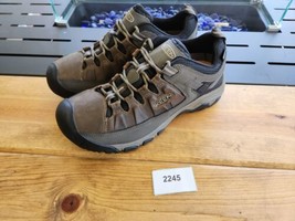 8.5 KEEN Men&#39;s Targhee III WP Waterproof Hiking Walking Shoes Bungee Black - £70.43 GBP