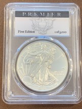 2018- American Silver Eagle- PCGS Premier-MS70- First Edition- 1 of 5,000 - £74.73 GBP