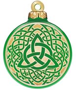Celtic Knot Christmas Tree Ornament - $10.99