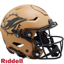 Miami Dolphins Helmet Riddell Authentic Full Size SpeedFlex Style Salute To Serv - $722.99