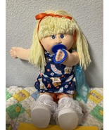 RARE VTG Cabbage Patch Kid Designer Line Girl With Pacifier Lemon Hair 1989 - $8,254.85 MXN