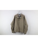 Vtg Columbia Mens XL Spell Out Distressed Full Zip Canvas Bomber Jacket ... - $70.80 CAD