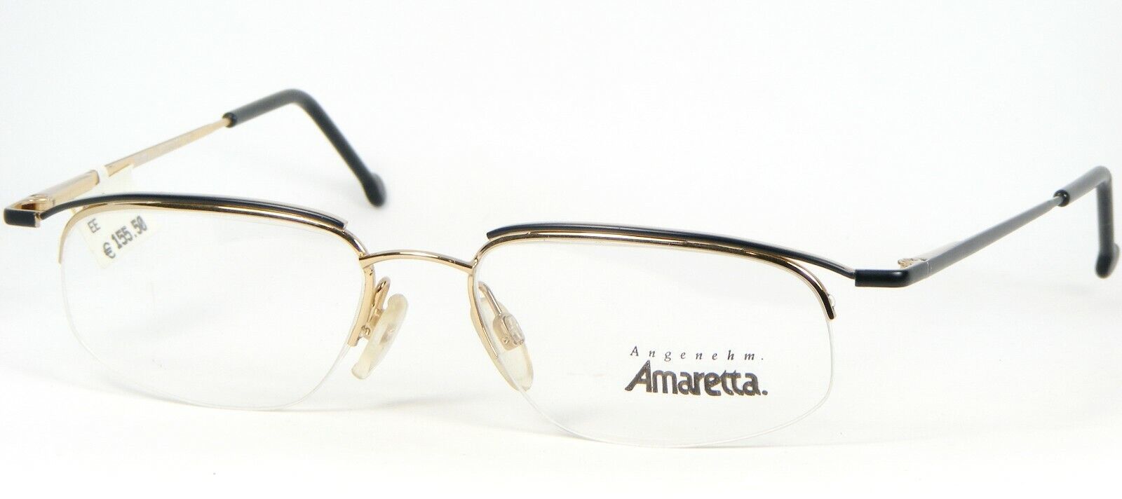 Amaretta Da Argenta 54Y 001 Oro/Nero Occhiali Sole Montatura 52-16-140mm - $56.53