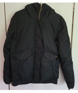 Womens S Woolrich John Rich &amp; Bros Black Hooded Puffer Winter Coat Jacket - $720.09 MXN